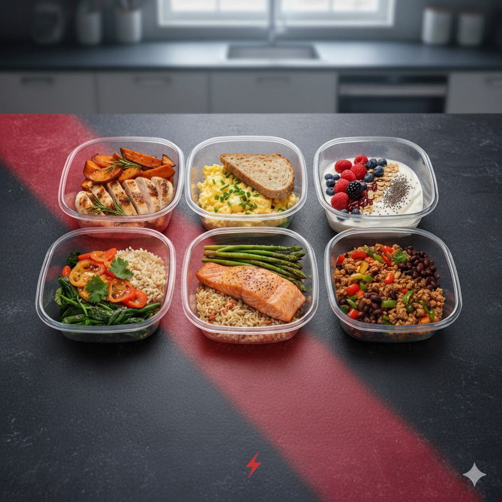 Guia de 5 Alimentos Pós-Treino